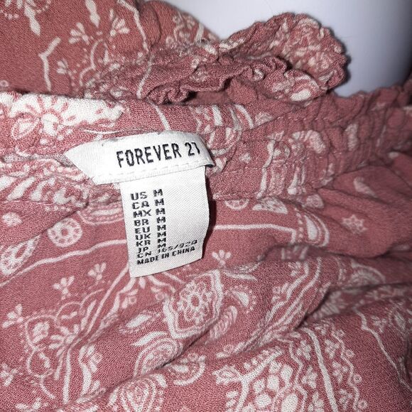 Off the shoulder bandana print top - Picture 2 of 3